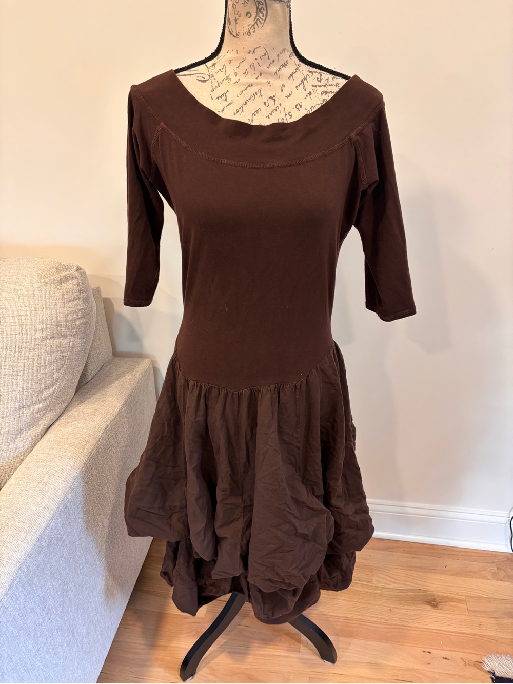 Luna Luz brown dress size XL